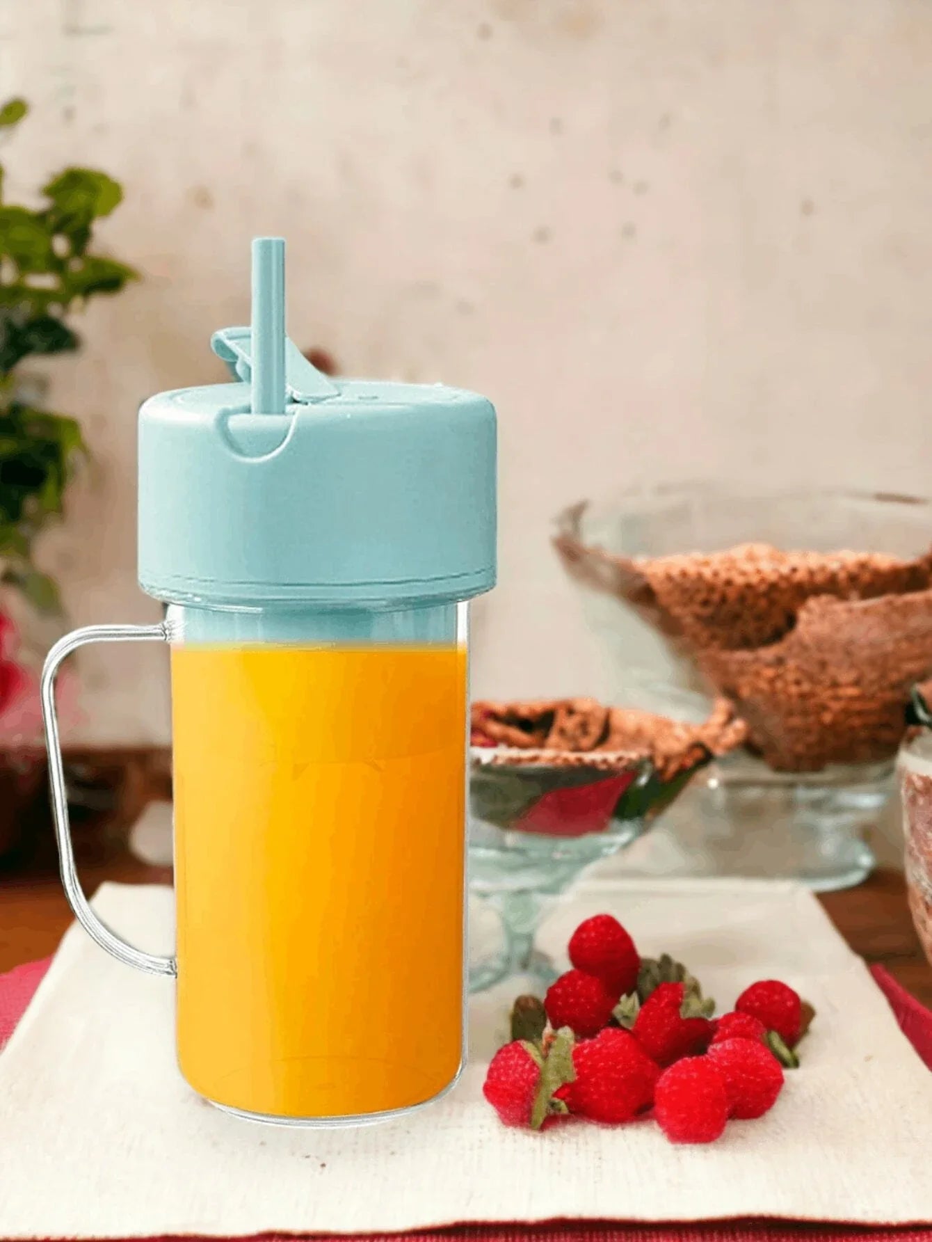 Batidora portátil con pajita - Kneevital