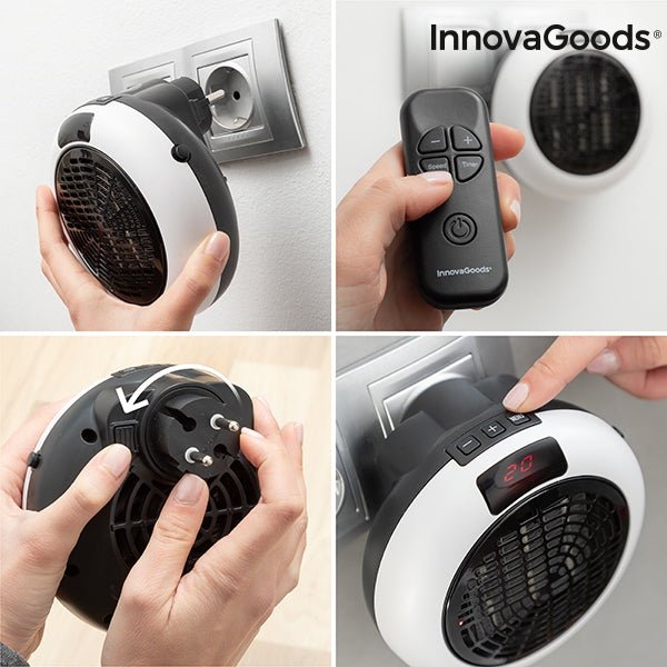 Calefactor termocerámico portatil - Kneevital